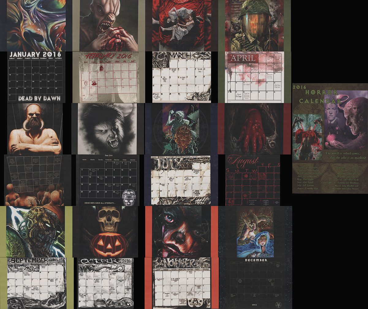 The 2016 Horror Calendar Fiasco