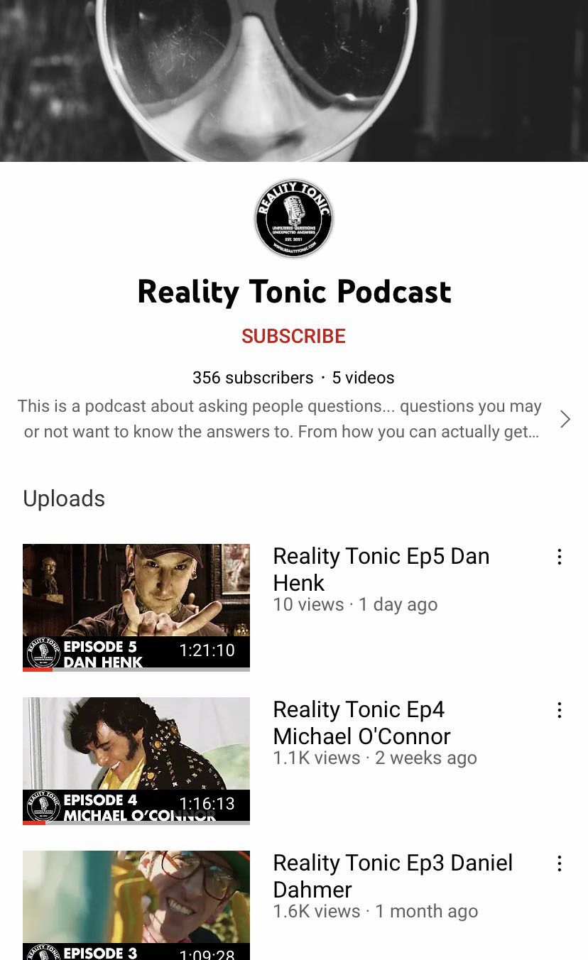 Reality Tonic Podcast