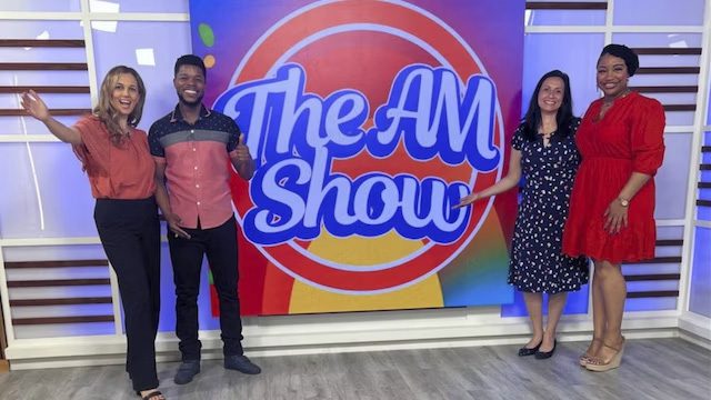 I’m featured on the A.M. Show