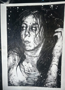 First illustration for my new novel
